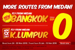 Medan to Bangkok Flights
