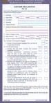 Indonesian Customs Declaration Form - Front