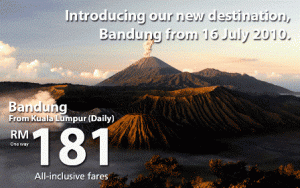 Malaysia Air Advertisement Bandung Kuala Lumpur