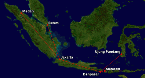 Garuda Special Fares Features Routes Map Garuda Special Fares Features Routes Map