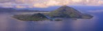 Banda Islands from air