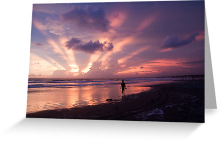 Pangandaran at Sunset