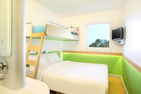 Bunk Room at Ibis Budget Surabaya Airport Hotel